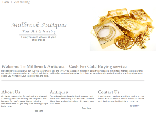 CASH FOR GOLD - UK ANTIQUES MILLBROOK 